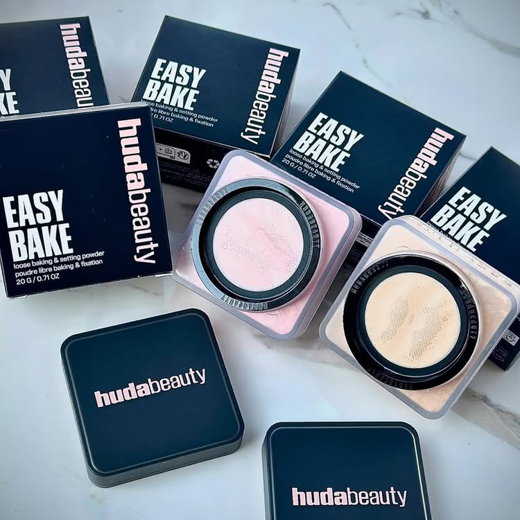 Beauty Huda Makeup - Nouvelle Poudre Libre Fixatrice et de