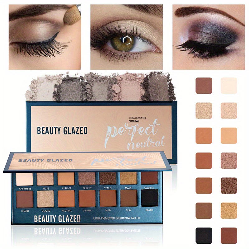 Beauty Huda Makeup - BEAUTY GLAZED 14 couleurs Palette de
