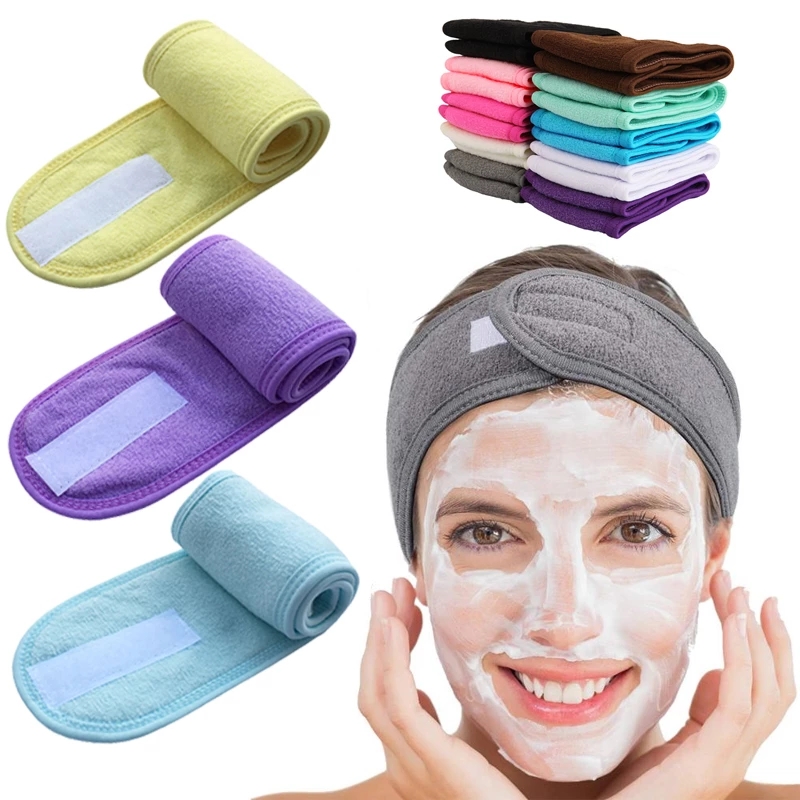 Beauty Makeup Women - Bandeau de sauna réglable pour femme,