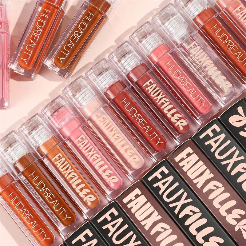 Beauty Huda Makeup - Gloss à lèvres brillant non collant