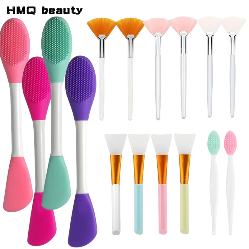 Beauty Makeup Women - Brosse professionnelle pour masque en Silicone,