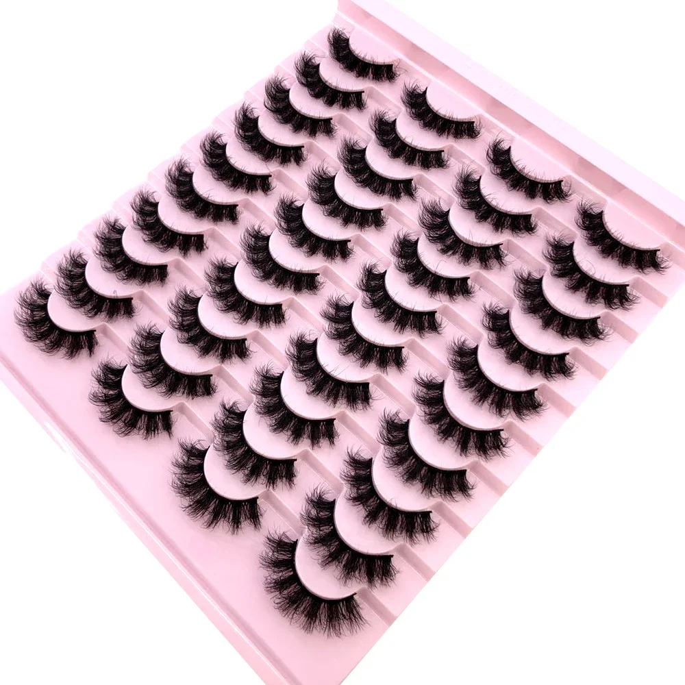 HBZGTLAD 20 paires de faux cil - Beauty Full Makeup avis et prix