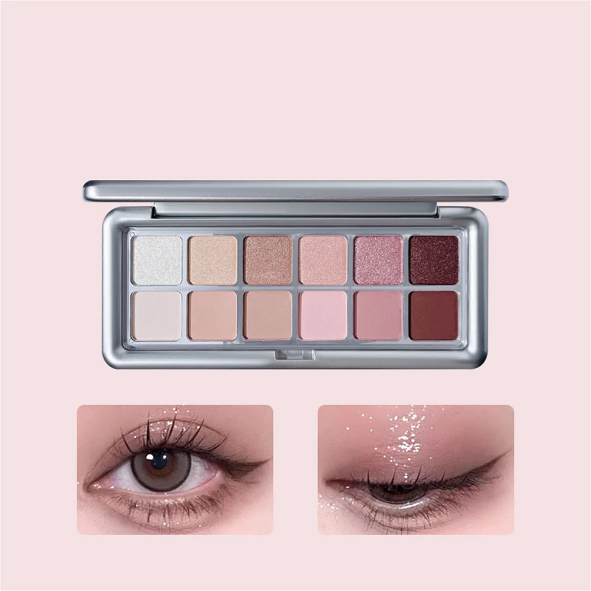 Plaque d'ombre à paupières 12  - Beauty Huda Makeup avis et prix