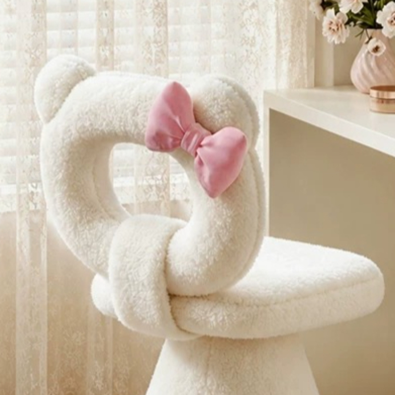 Tabouret de coiffeuse rose en  - Beauty Makeup Chair avis et prix