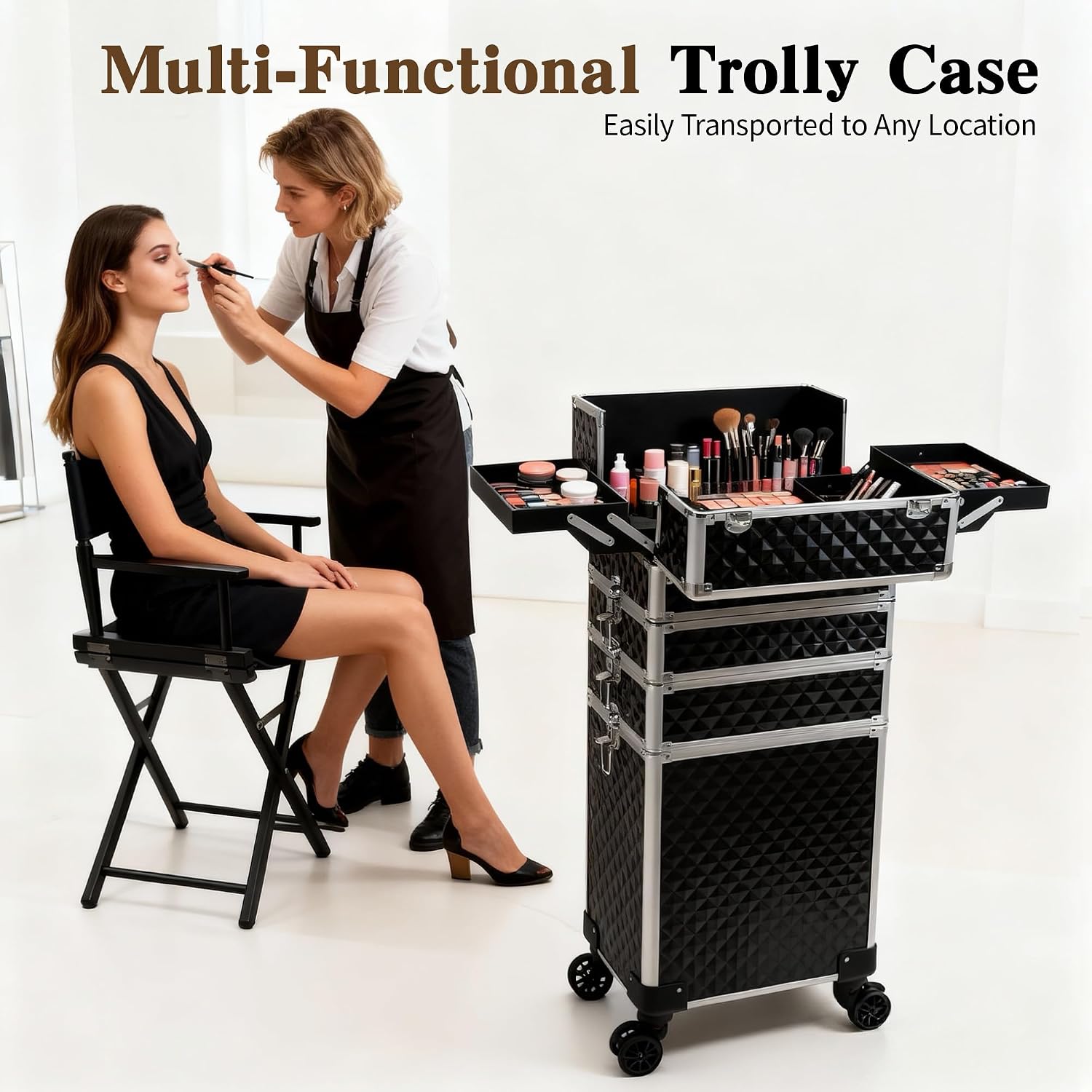Valise de maquillage à roulett - Beauty Of Makeup avis et prix