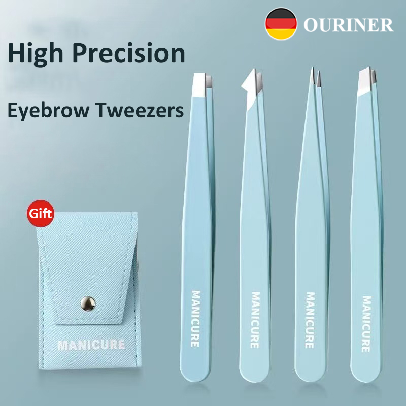 Pince à sourcils colorée, 4 pi - Beauty - Makeup - Eyes avis et prix