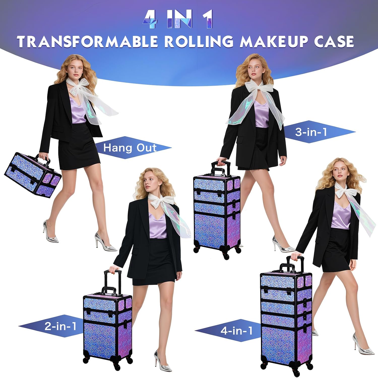 Valise de maquillage à roulett - Beauty Of Makeup avis et prix