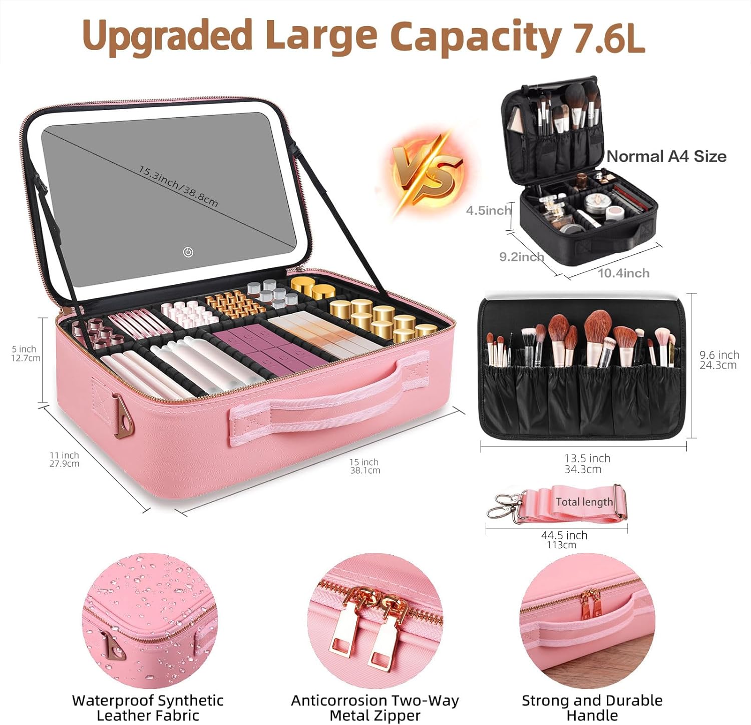 Trousse de maquillage grande c - Beauty Makeup Women avis et prix